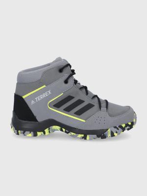Dětské boty adidas Performance FX4187 šedá barva