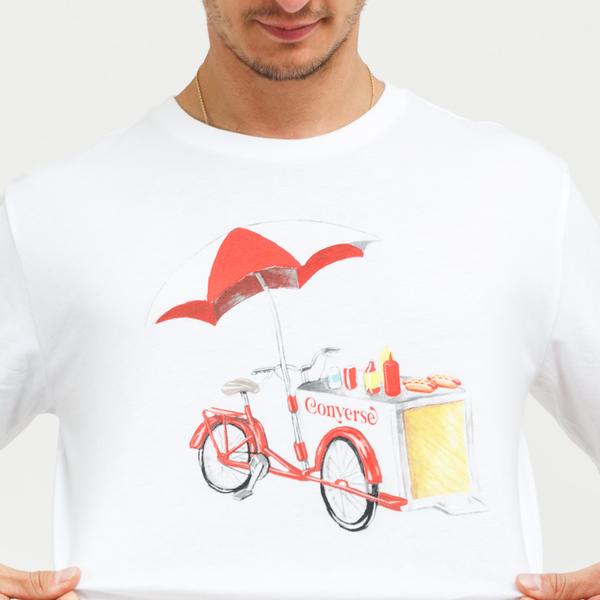 Converse Off The Cart Graphic Tee L