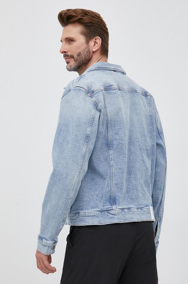 Džínová bunda Calvin Klein Jeans pánská, přechodná