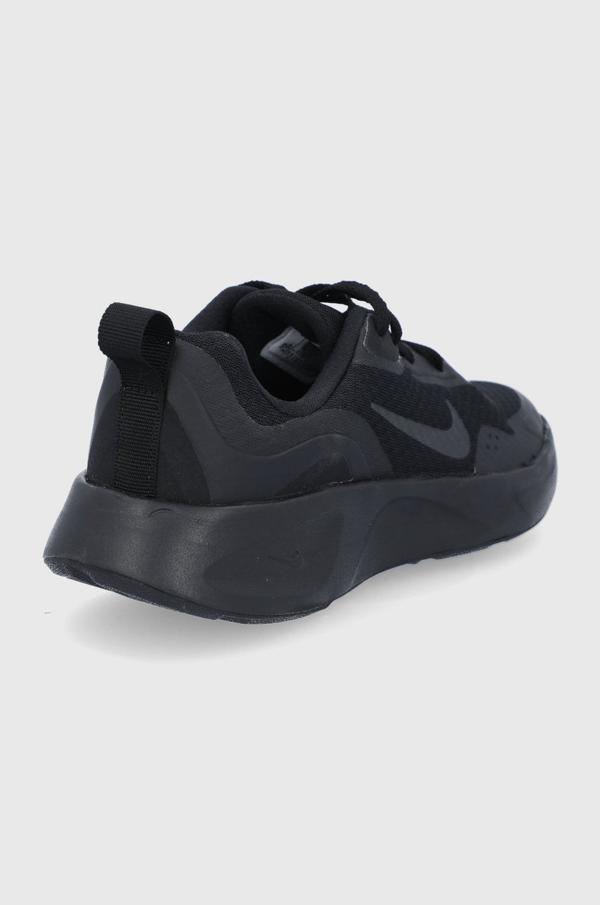 Boty Nike Kids WearAllDay černá barva
