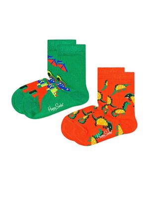 Happy Socks - Dětské ponožky Kids Dinos (2-pak)