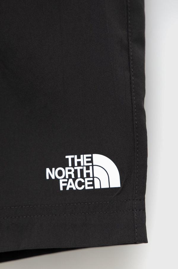 Dětské kraťasy The North Face šedá barva, nastavitelný pas