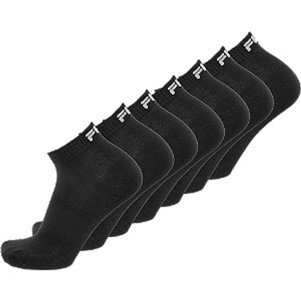 Černé ponožky Fila, 7 párů