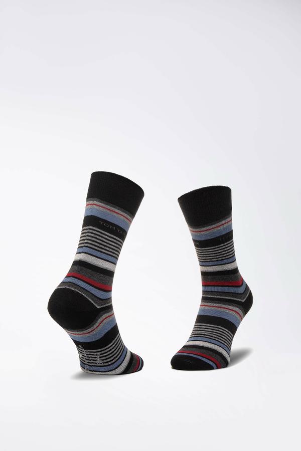 Ponožky Tom Tailor 90187C 39-42 RED Elastan,Polyamid,Bavlna