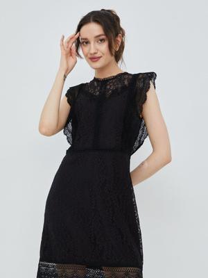 Šaty Only černá barva, mini