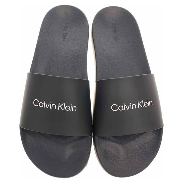 Pánské plážové pantofle Calvin Klein HM0HM00455 DW4 Calvin navy 46