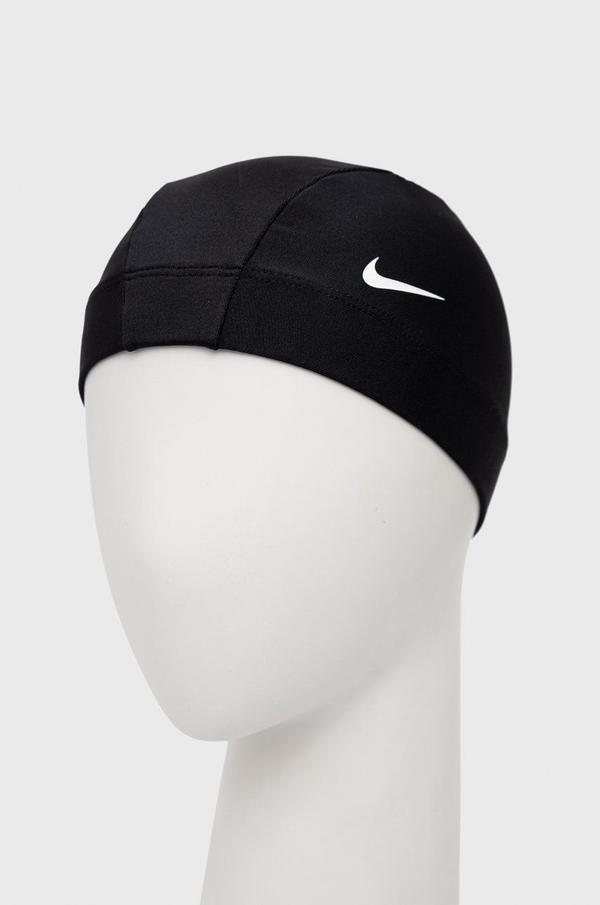 Plavecká čepice Nike Comfort černá barva
