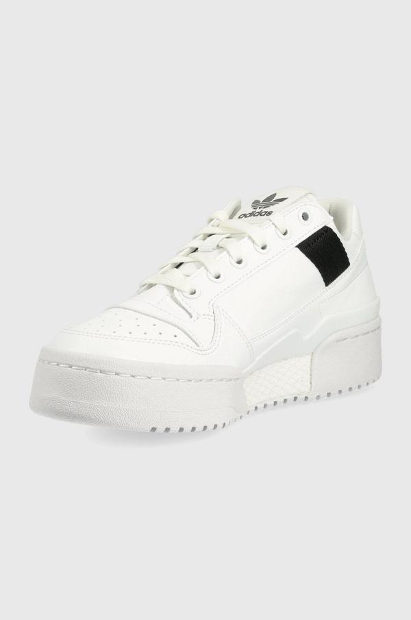 Sneakers boty adidas Originals Forum Bold GW3878 bílá barva