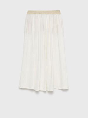 Dětská sukně Birba&Trybeyond bílá barva, maxi, áčková