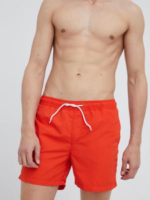 Plavkové šortky Produkt by Jack & Jones oranžová barva