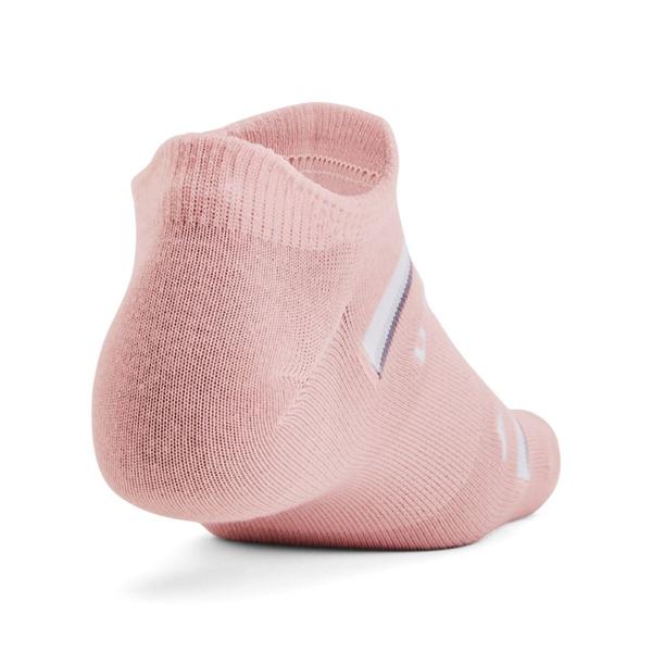 Unisex ponožky Under Armour Essential No Show 6 párů  Pink