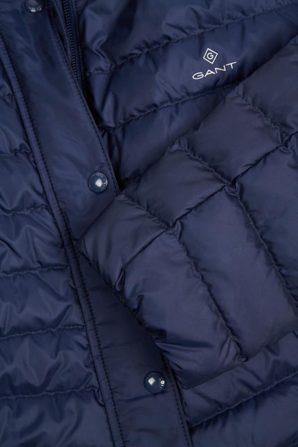 BUNDA GANT LIGHT DOWN JACKET modrá S
