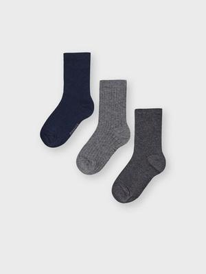 Dětské ponožky Mayoral (3-Pack) tmavomodrá barva
