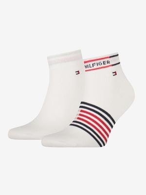 Tommy Hilfiger Ponožky 2 páry Bílá