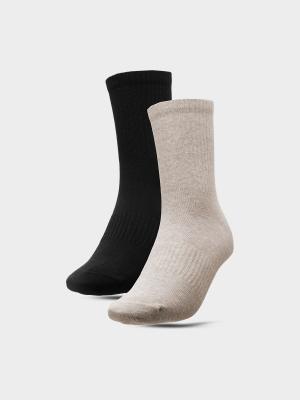 Dámské ponožky nad kotník s organickou bavlnou (2-pack)