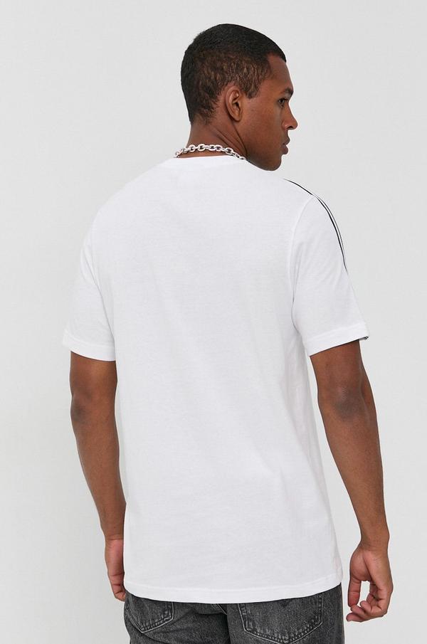 Bavlněné tričko adidas Originals FT8752 bílá barva, s potiskem