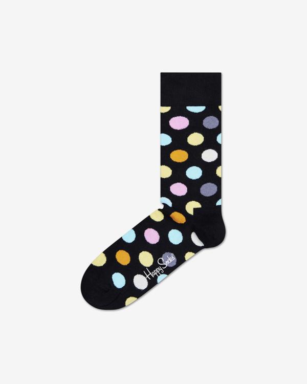 Happy Socks Big Dot Ponožky Černá