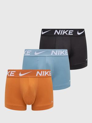 Boxerky Nike pánské, oranžová barva