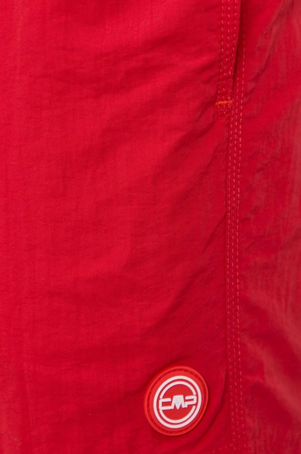 Plavkové šortky CMP červená barva