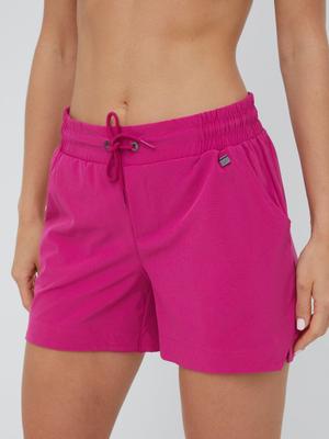 Outdoorové šortky Helly Hansen Thalia 2 růžová barva, medium waist