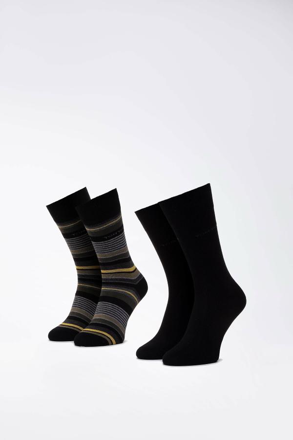 Ponožky Tom Tailor 90187C 43-46 YELLOW Elastan,Polyamid,Bavlna