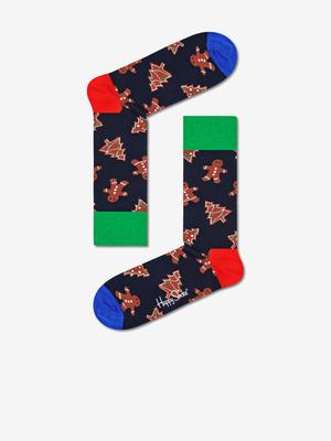 Happy Socks Gingerbread Cookies Ponožky Modrá