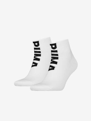 Puma Ponožky 2 páry Bílá