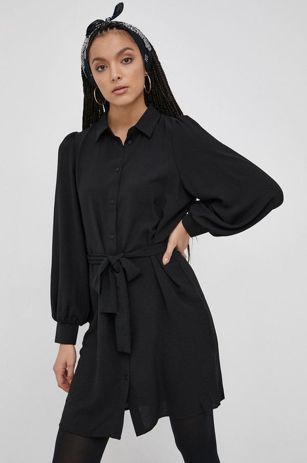 Šaty Only černá barva, mini, jednoduché