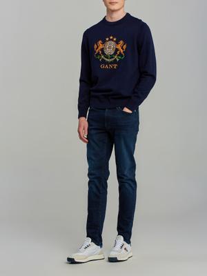 DŽÍNY GANT D1. MAXEN ACTIVE-RECOVER JEANS černá 35/34