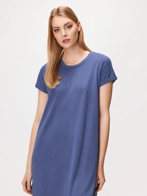 Tričkové šaty Tina modré S Cotton On