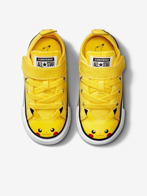 Converse Converse x Pokémon Pikachu Tenisky dětské Žlutá