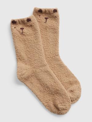 GAP Brannan Bear Ponožky dětské Hnědá