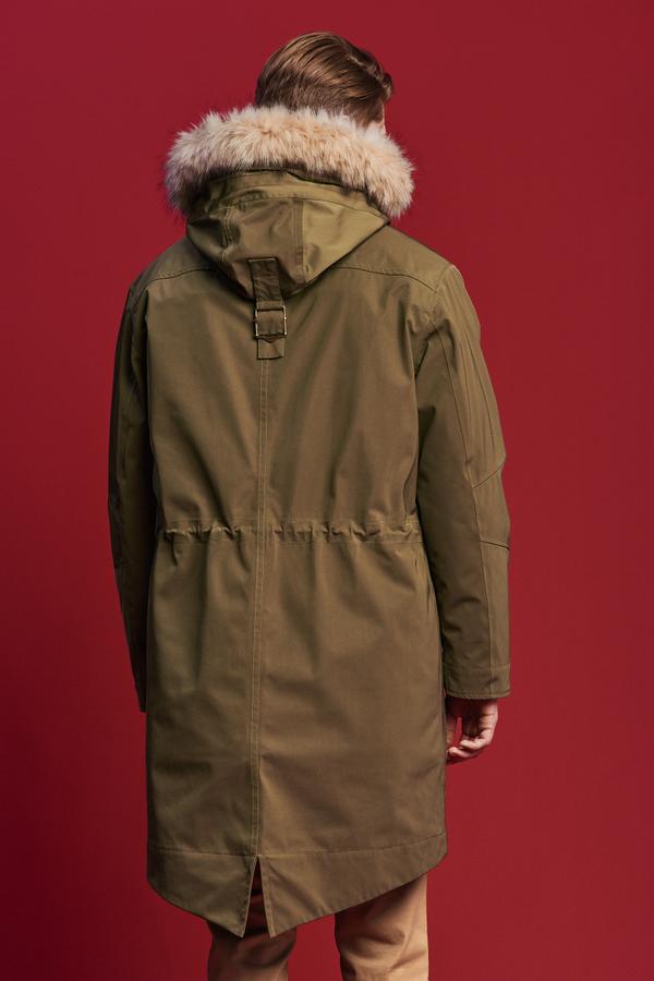 BUNDA GANT D2. ARCTIC PARKA zelená XXL