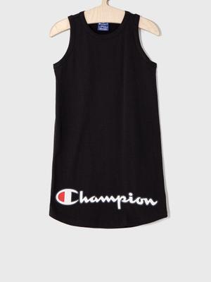 Dívčí šaty Champion černá barva,