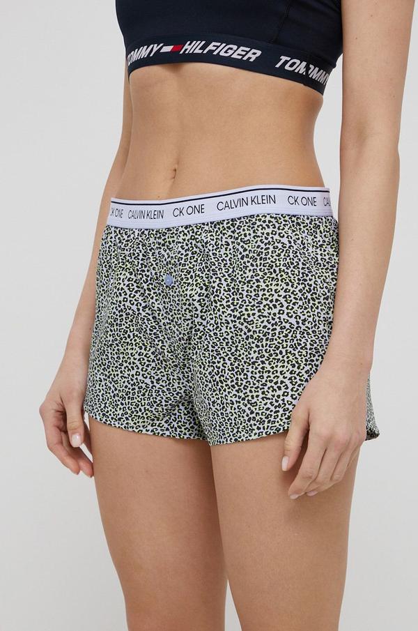 Pyžamové šortky Calvin Klein Underwear dámské, bavlněné