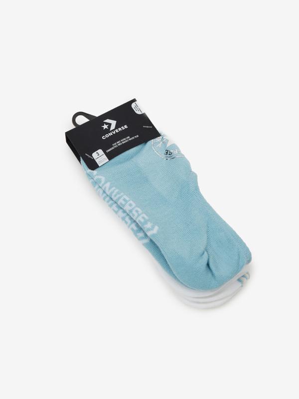 Converse Ponožky 3 páry Modrá