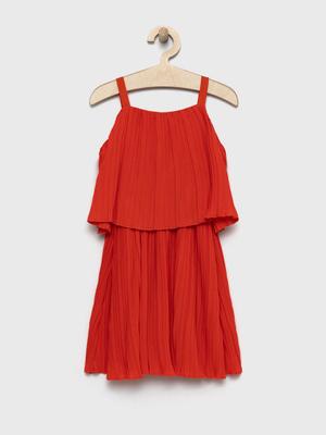 Dívčí šaty Birba&Trybeyond červená barva, mini, jednoduchý