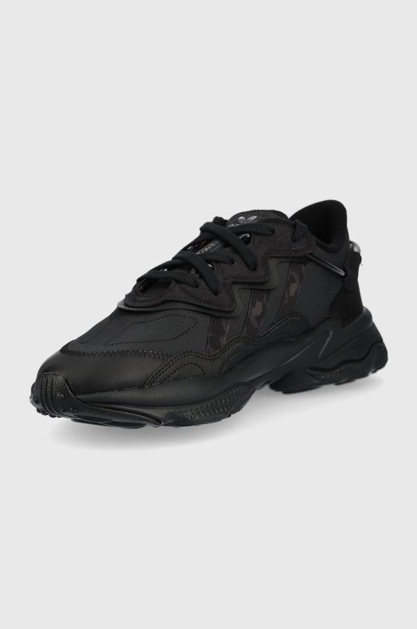 Sneakers boty adidas Originals Ozweego černá barva
