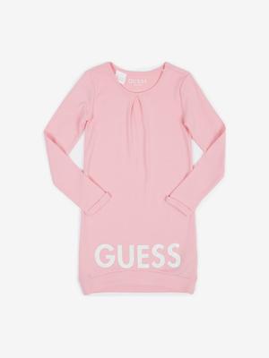 Guess Interlock Šaty dětské Růžová