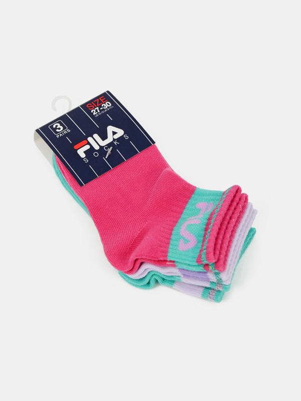 FILA Ponožky 3 páry Růžová