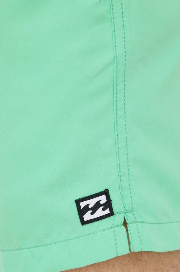 Plavkové šortky Billabong zelená barva