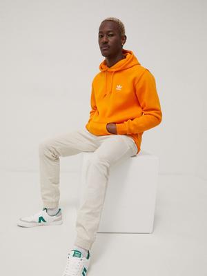 Mikina adidas Originals HG3901 pánská, oranžová barva, hladká