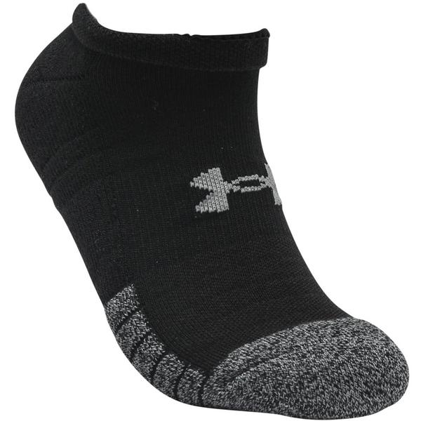 Unisex nízké ponožky Under Armour UA Heatgear NS 3 páry  Black