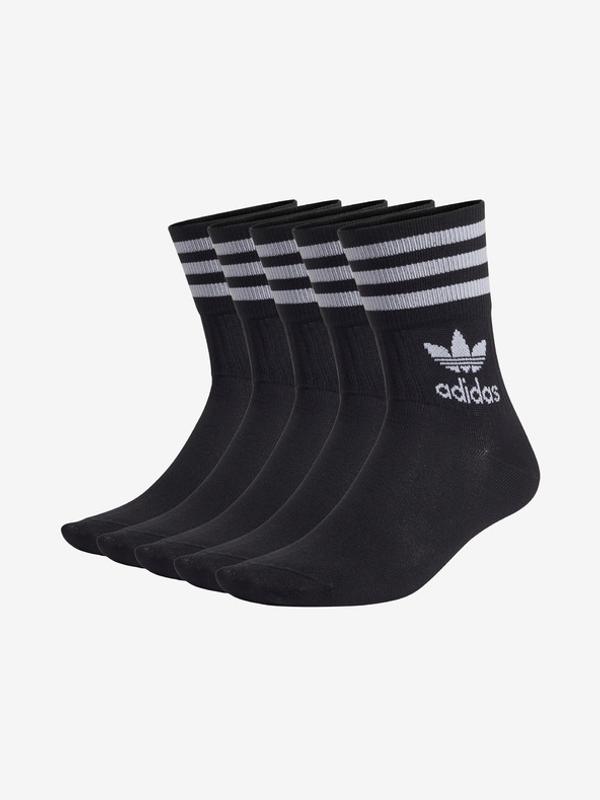 adidas Originals Ponožky 5 párů Černá