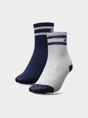 Chlapecké kotníkové ponožky casual (2-pack)
