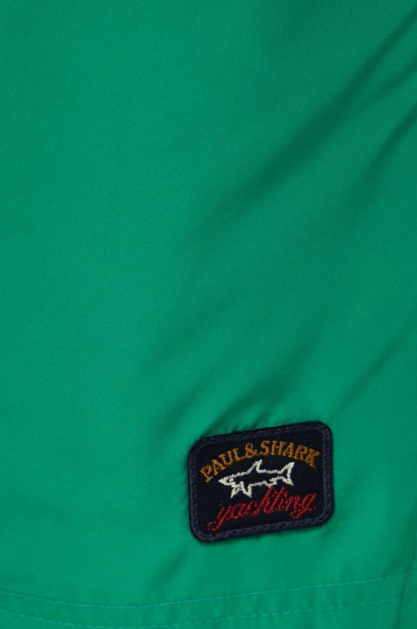 Plavkové šortky Paul&Shark zelená barva