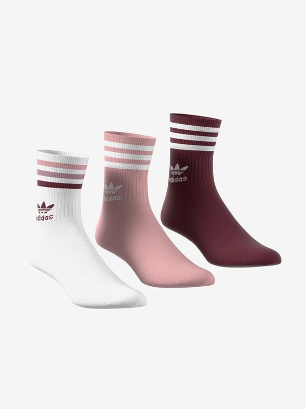 adidas Originals Ponožky 3 páry Bílá