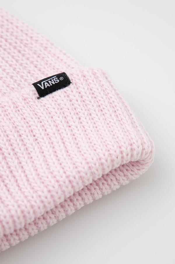 Čepice Vans růžová barva,