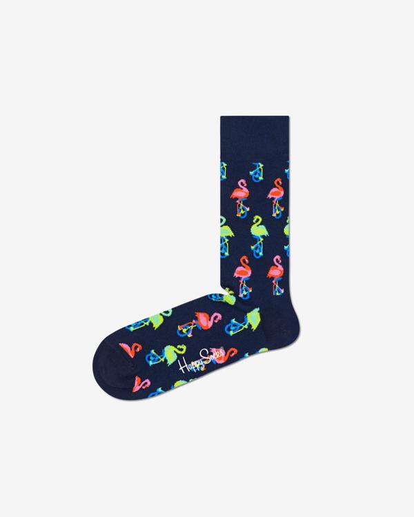 Happy Socks Flamingo Ponožky Modrá