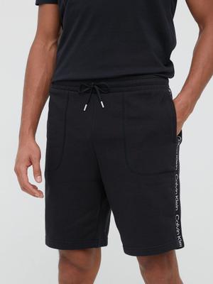 Tréninkové šortky Calvin Klein Performance Active Icon pánské, černá barva